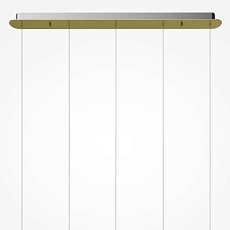 Подвесной светодиодный светильник Maytoni Pharao MOD361PL-L33BS3K 3