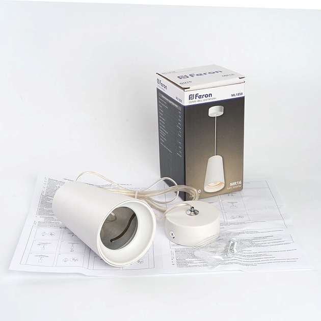 Подвесной светильник Feron Bell ML1858 48422 Фото № 2