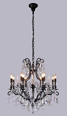 Подвесная люстра Crystal Lux Magnifico SP13 Black/Transparent 3