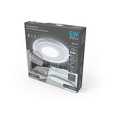 Встраиваемый светодиодный светильник Gauss Backlight Bubbles с подсветкой BL315 2