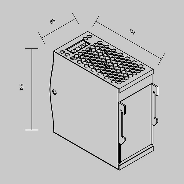 Блок питания Maytoni Led Strip 831001 изображение 4 Блок питания Maytoni Led Strip 831001 Фото № 4