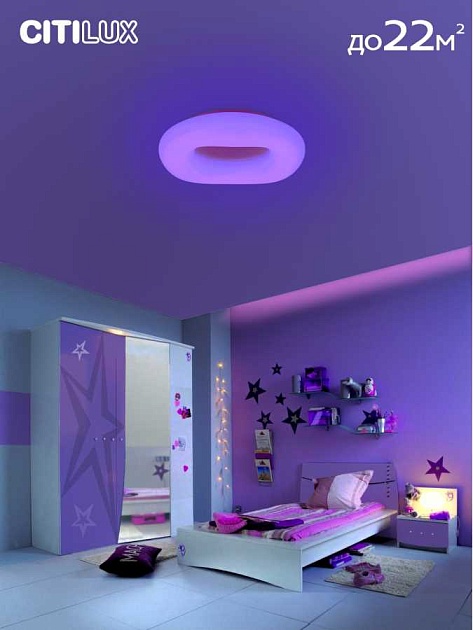 Потолочный светодиодный светильник Citilux Стратус Смарт CL732A660G Фото № 12