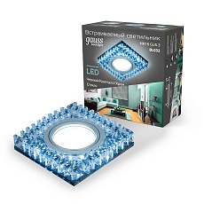 Встраиваемый светильник Gauss Backlight с подсветкой BL032 2
