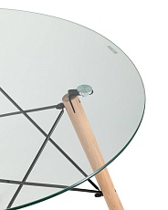 Кухонный стол Stool Group DSW D80 стеклянный УТ000002046 2