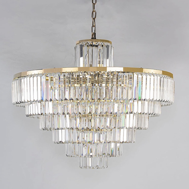 Подвесная люстра Newport 31124/S gold М0063331 Фото № 2