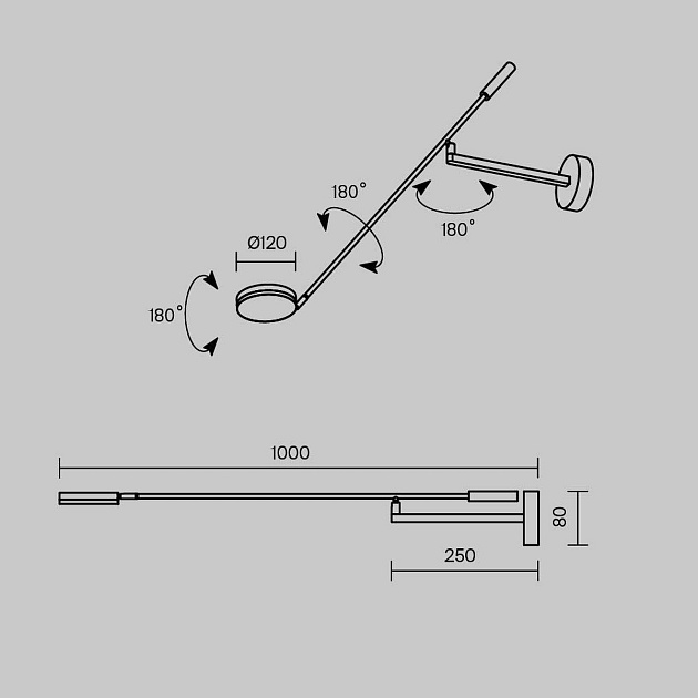 Светодиодный спот Maytoni Fad MOD070WL-L6W3K Фото № 2