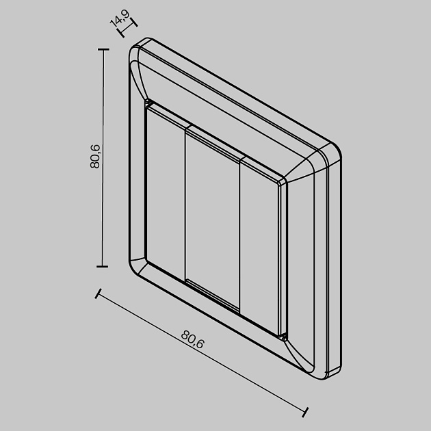 Панель управления Maytoni Lighting control 721039 Фото № 4