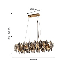 Подвесная люстра Favourite Glans 4303-8PC 1