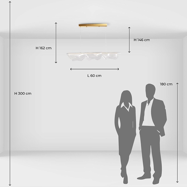Подвесной светодиодный светильник De City Конти 488013401 Фото № 2