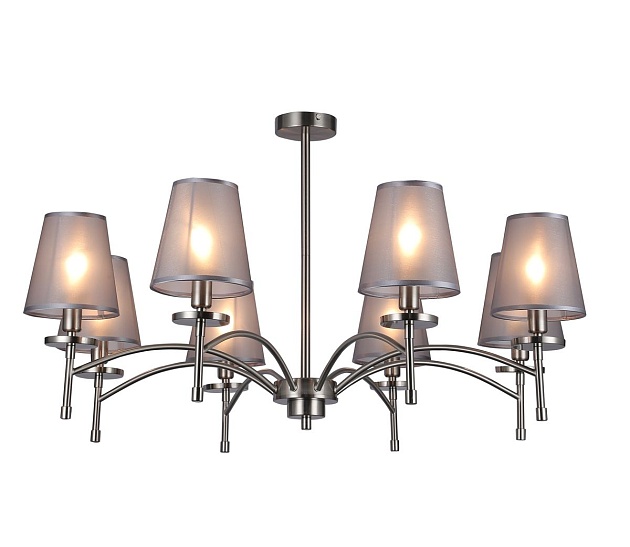 Подвесная люстра Escada Faith 694/8PL Nickel Фото № 1