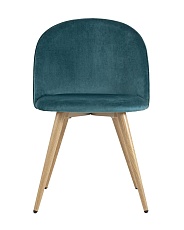 Кухонный стул Stool Group Лион велюр с ромбами аквамарин DC-69030A HLR-60 1