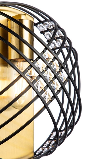 Настенный светильник Indigo Fresco 10001/1W Black V000105 изображение 4 Настенный светильник Indigo Fresco 10001/1W Black V000105 Фото № 4