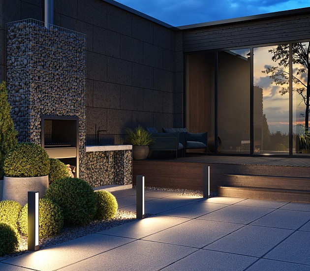 Уличный светодиодный светильник Maytoni Hof O422FL-L12GF изображение 7 Уличный светодиодный светильник Maytoni Hof O422FL-L12GF Фото № 7