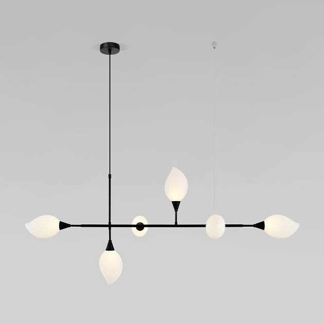 Подвесная люстра Eurosvet Sinki 30188/6 черный Фото № 3