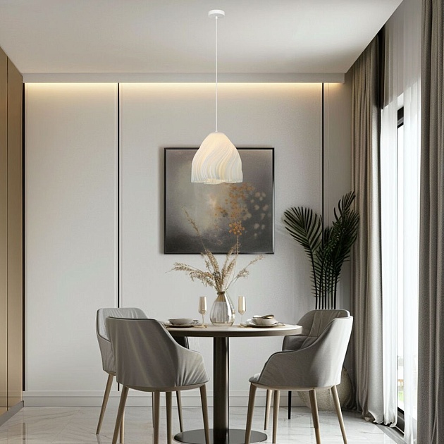 Подвесной светильник Eurosvet Sinki 40076/1 белый Фото № 3