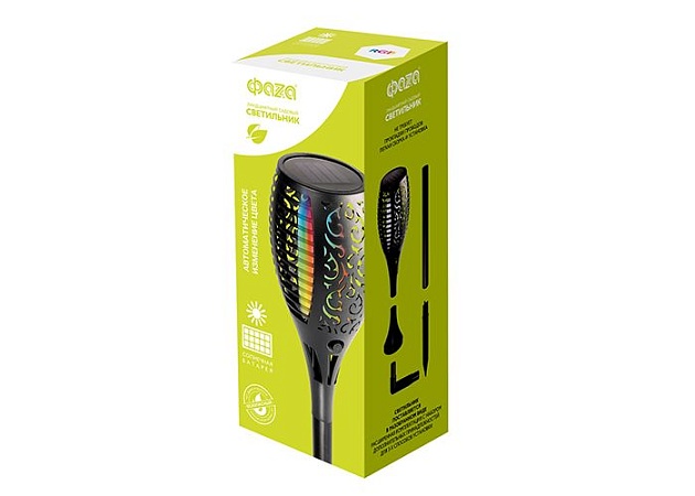 Светильник на солнечных батареях ФАZA SLR-S11-RGB изображение 2 Светильник на солнечных батареях ФАZA SLR-S11-RGB Фото № 2