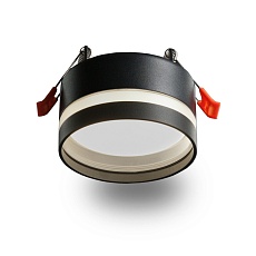 Встраиваемый светильник Datts B&W GХ53 2110 BK-PM