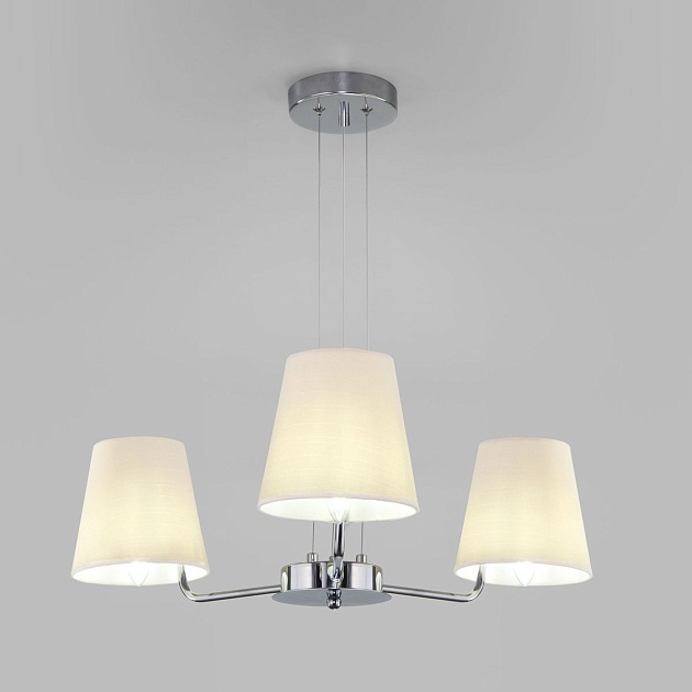 Подвесная люстра Eurosvet Amaretto 60155/3 хром Фото № 1