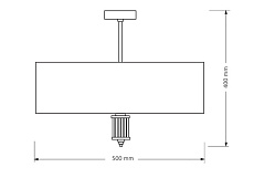 Потолочный светильник KUTEK MOOD Seti SET-PL-4(Z) 1
