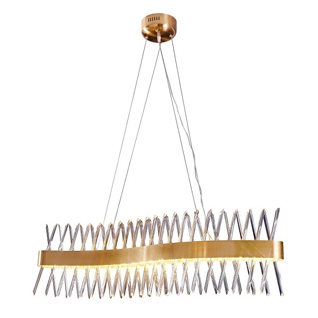 Подвесная светодиодная люстра Gerhort G21063/100AB Фото № 1