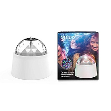 Настольный светильник Gauss с фиксированной проекцией диско DIY0021 5