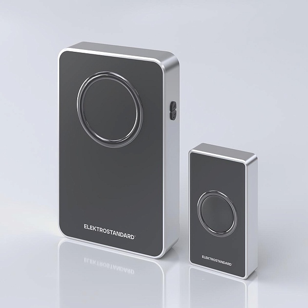 Звонок беспроводной Elektrostandard DBQ27M WL чёрный/серебро a055696 изображение 1 Звонок беспроводной Elektrostandard DBQ27M WL чёрный/серебро a055696 Фото № 1