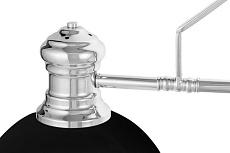 Подвесная люстра Lumina Deco Ettore LDP 710-3 BK+CHR 1