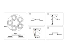 Светильник потолочный Ambrella light ACRYLICA FA8944 1