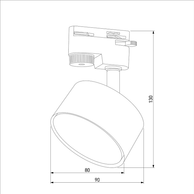 Трековый светильник TK Lighting 4397 Tracer White изображение 3 Трековый светильник TK Lighting 4397 Tracer White Фото № 3