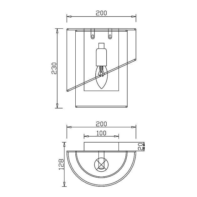 Настенный светильник Freya Earth FR5171WL-01BS Фото № 10