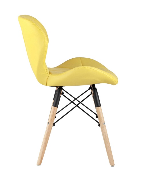 Кухонный стул Stool Group Бон экокожа желтый DC-19122601 yellow изображение 3 Кухонный стул Stool Group Бон экокожа желтый DC-19122601 yellow Фото № 3