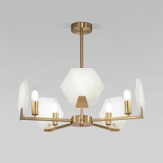 Потолочная люстра Eurosvet Marble 60158/5 латунь 4