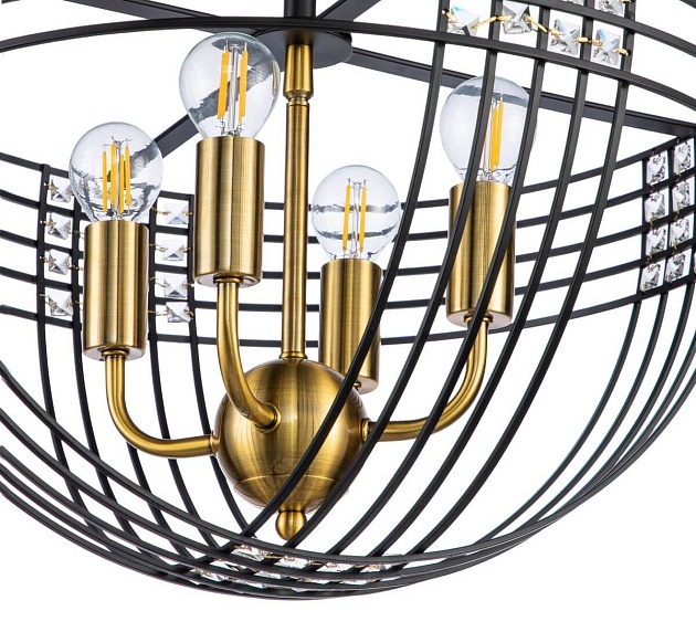 Потолочный светильник Indigo Fresco 10001/4C Black V000104 изображение 3 Потолочный светильник Indigo Fresco 10001/4C Black V000104 Фото № 3