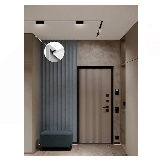 Безрамный теневой профиль FerGipps черный ТП 129 УТ000002538 изображение 3 Безрамный теневой профиль FerGipps черный ТП 129 УТ000002538 Фото № 3