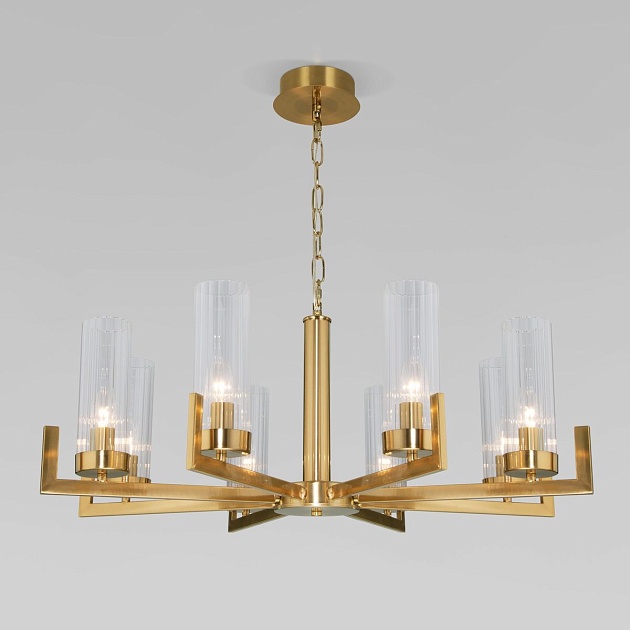 Подвесная люстра Eurosvet Arganie 60133/8 латунь Фото № 1