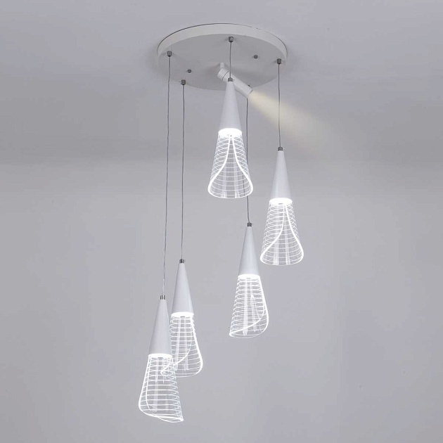 Подвесной светильник LED4U L7106-6 WТ изображение 2 Подвесной светильник LED4U L7106-6 WТ Фото № 2