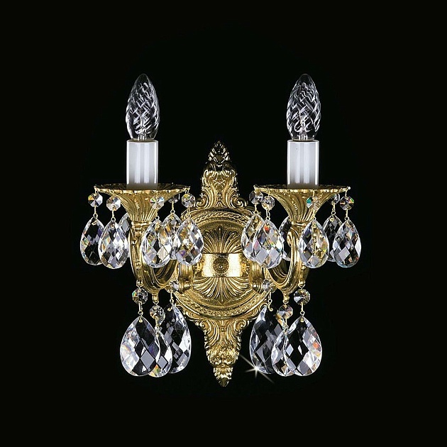 Бра Artglass Sarka II. Brass Antique CE Фото № 1