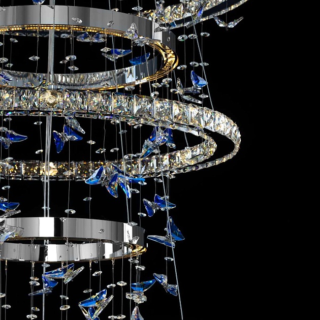 Люстра хрустальная с пультом Citilux ETERA CL322090 Фото № 4