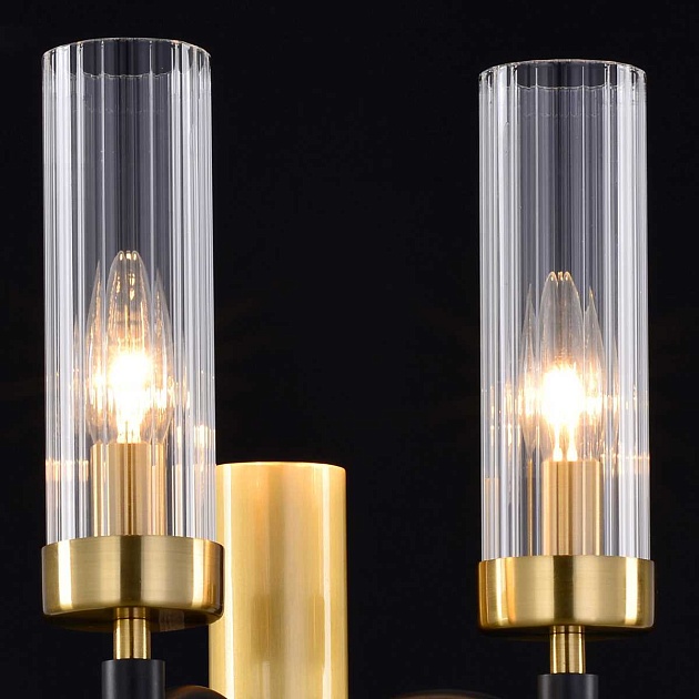 Бра ILLUMICO IL5177-2WLS-29 BRASS TUBO Фото № 2