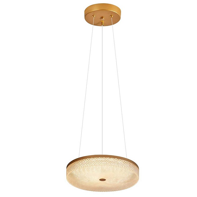 Подвесной светильник ЭкономСвет 51304/1GD GD+CL Фото № 1