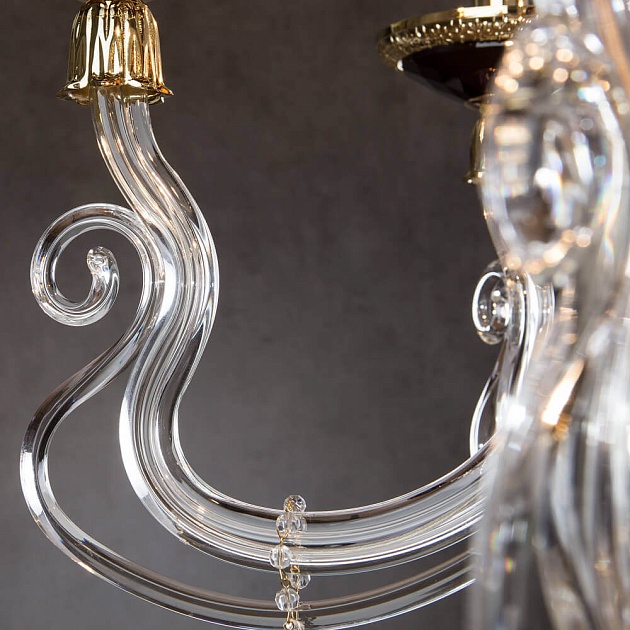 Подвесная люстра Divinare Simona 5125/12 LM-6 Фото № 3