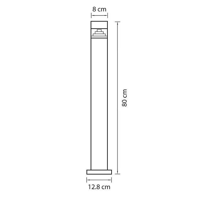 Уличный светодиодный светильник Lightstar Raggio 377707 изображение 2 Уличный светодиодный светильник Lightstar Raggio 377707 Фото № 2