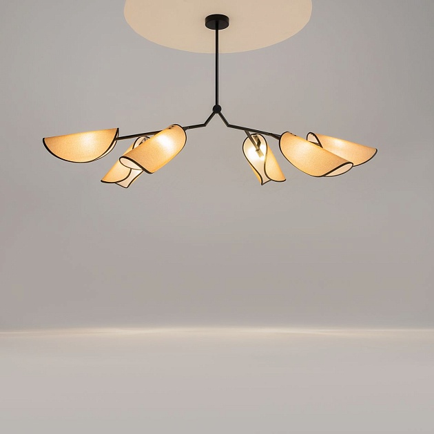 Подвесная люстра Maytoni Organic MOD225PL-06B изображение 5 Подвесная люстра Maytoni Organic MOD225PL-06B Фото № 5