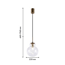 Подвесной светильник Favourite Ortus 4267-1P 1