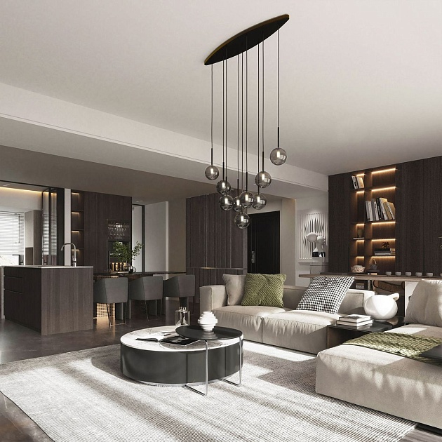 Подвесная люстра TK Lighting 6148 Estera Фото № 6