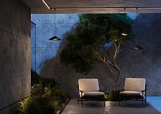 Уличный трековый светильник Maytoni Outdoor O-TR01-1-P-12WB3K 1