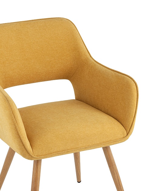 Кухонный стул Stool Group Кромвель II желтый CROMWELL II YELLOW изображение 2 Кухонный стул Stool Group Кромвель II желтый CROMWELL II YELLOW Фото № 2