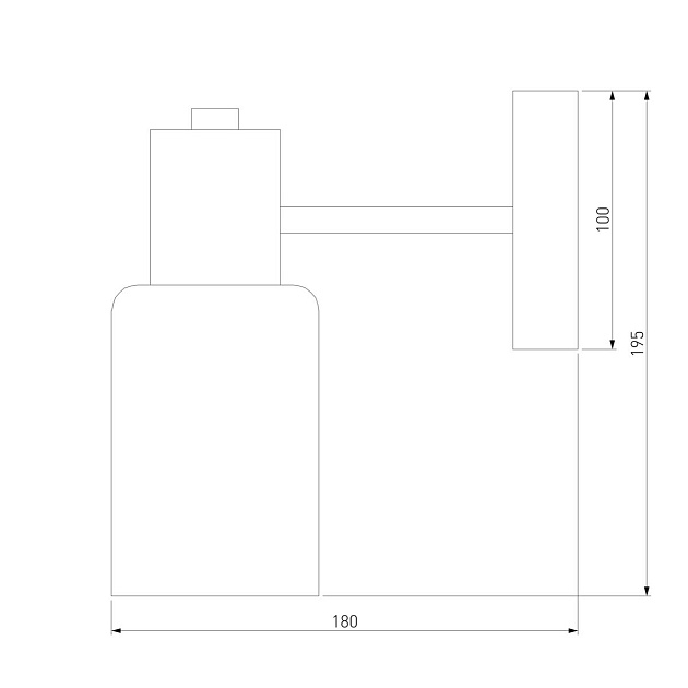 Бра Eurosvet Vegga 70160/1 латунь Фото № 2