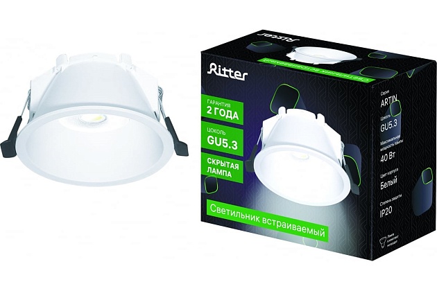Встраиваемый светильник Ritter Artin 51435 0 Фото № 2