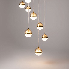 Подвесная светодиодная люстра Maytoni Area MOD295PL-L120BBS3K 3